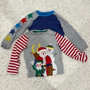 2-pack! mini boden long sleeve baby tops